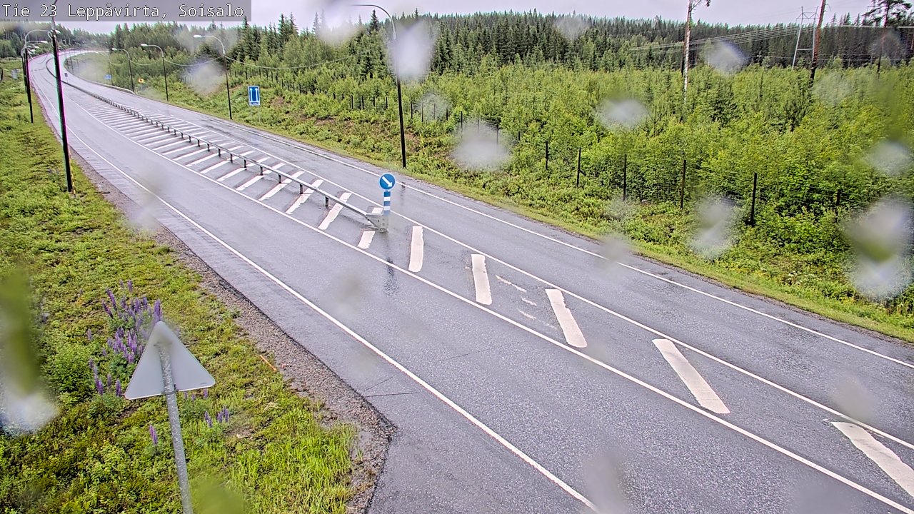 Kelikamerat Kuva Tie 23 Leppävirta, Soisalo, Leppävirta, Pohjois-Savo