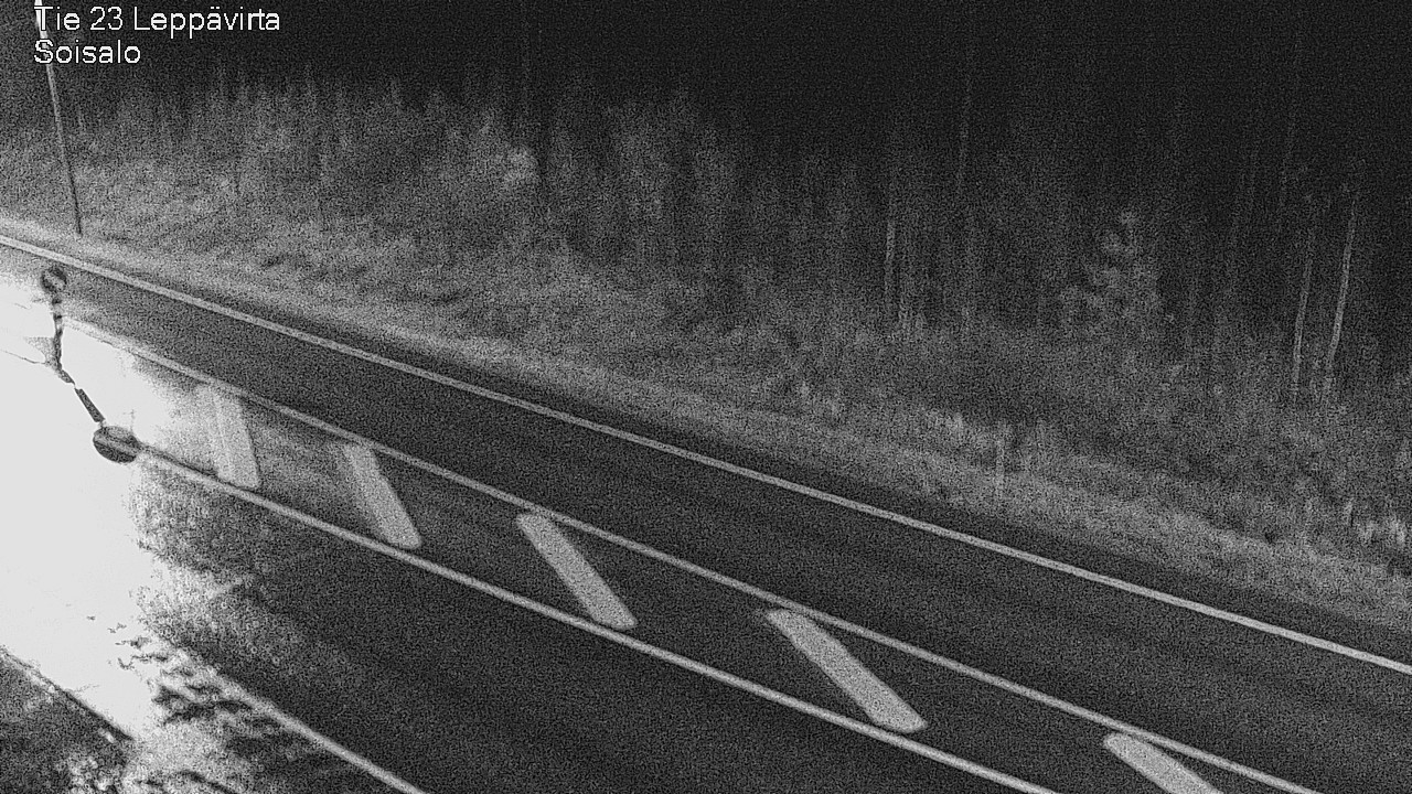 Weather Camera Image Road 23 Leppävirta, Soisalo, Leppävirta, Pohjois-Savo