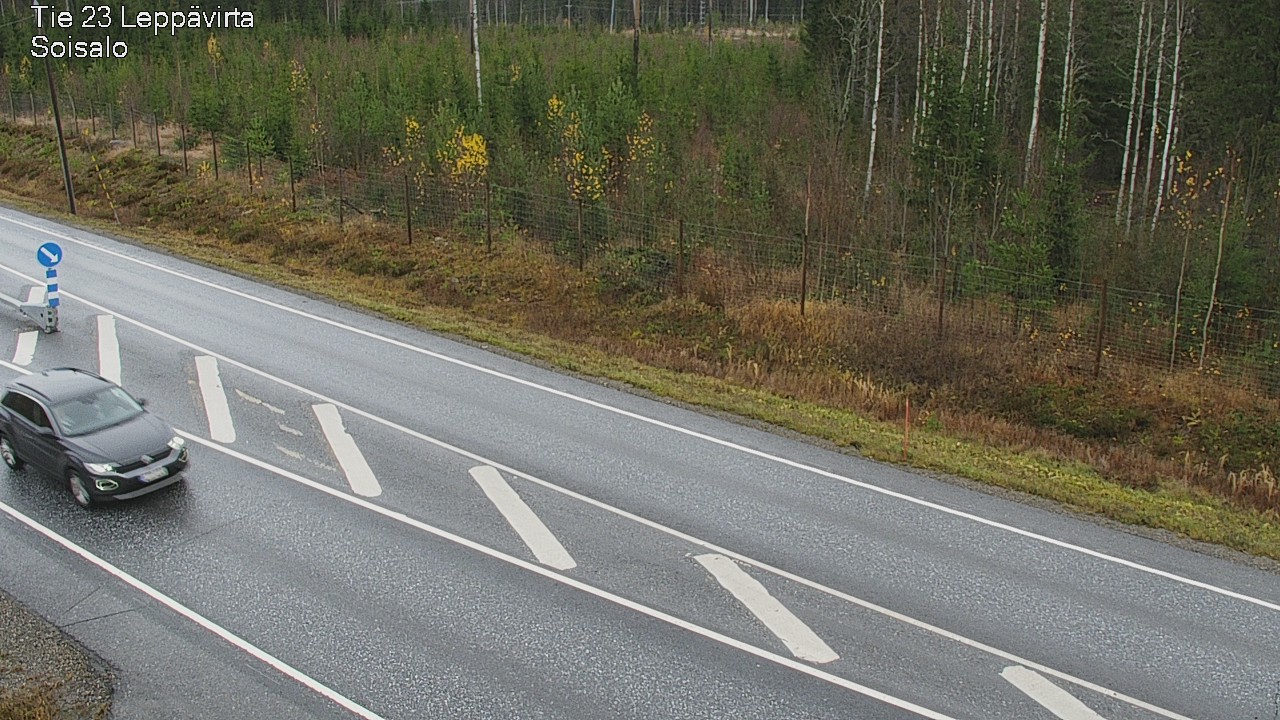 Weather Camera Image Väg 23 Leppävirta, Soisalo, Leppävirta, Pohjois-Savo