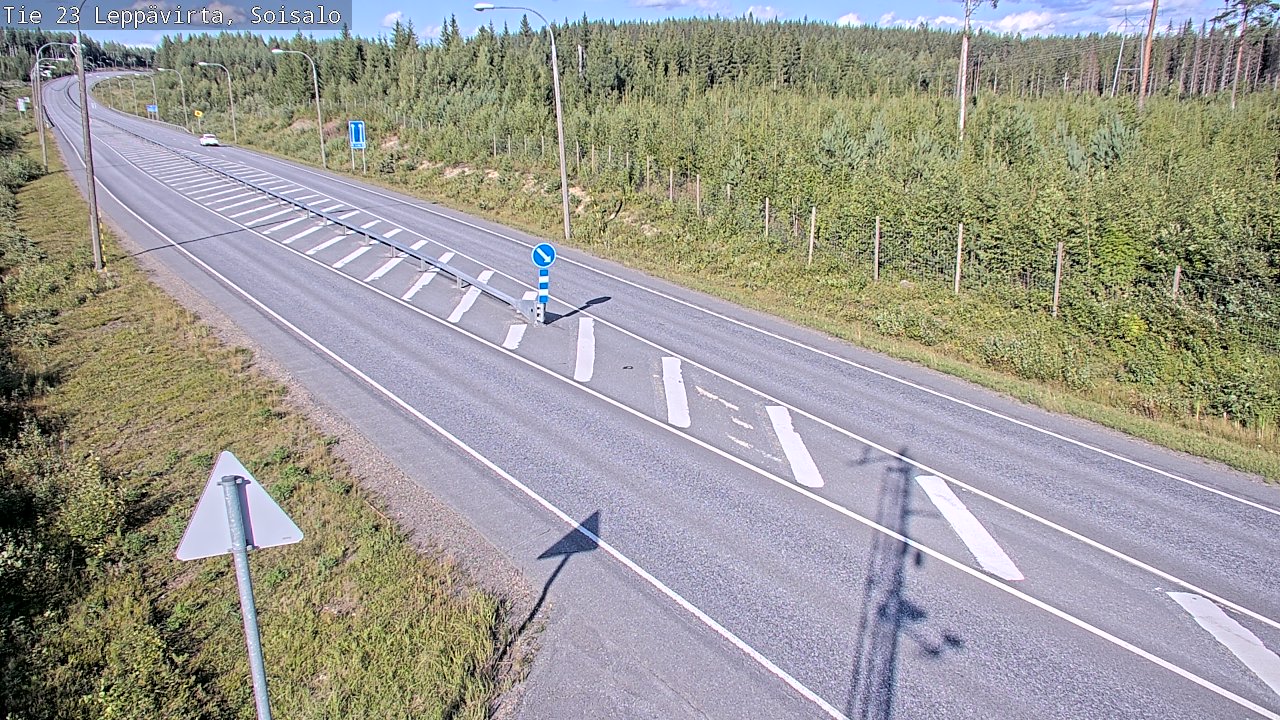 Kelikamerat Kuva Tie 23 Leppävirta, Soisalo, Leppävirta, Pohjois-Savo