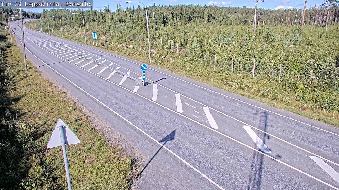 Kelikamerat Kuva Tie 23 Leppävirta, Soisalo, Leppävirta, Pohjois-Savo