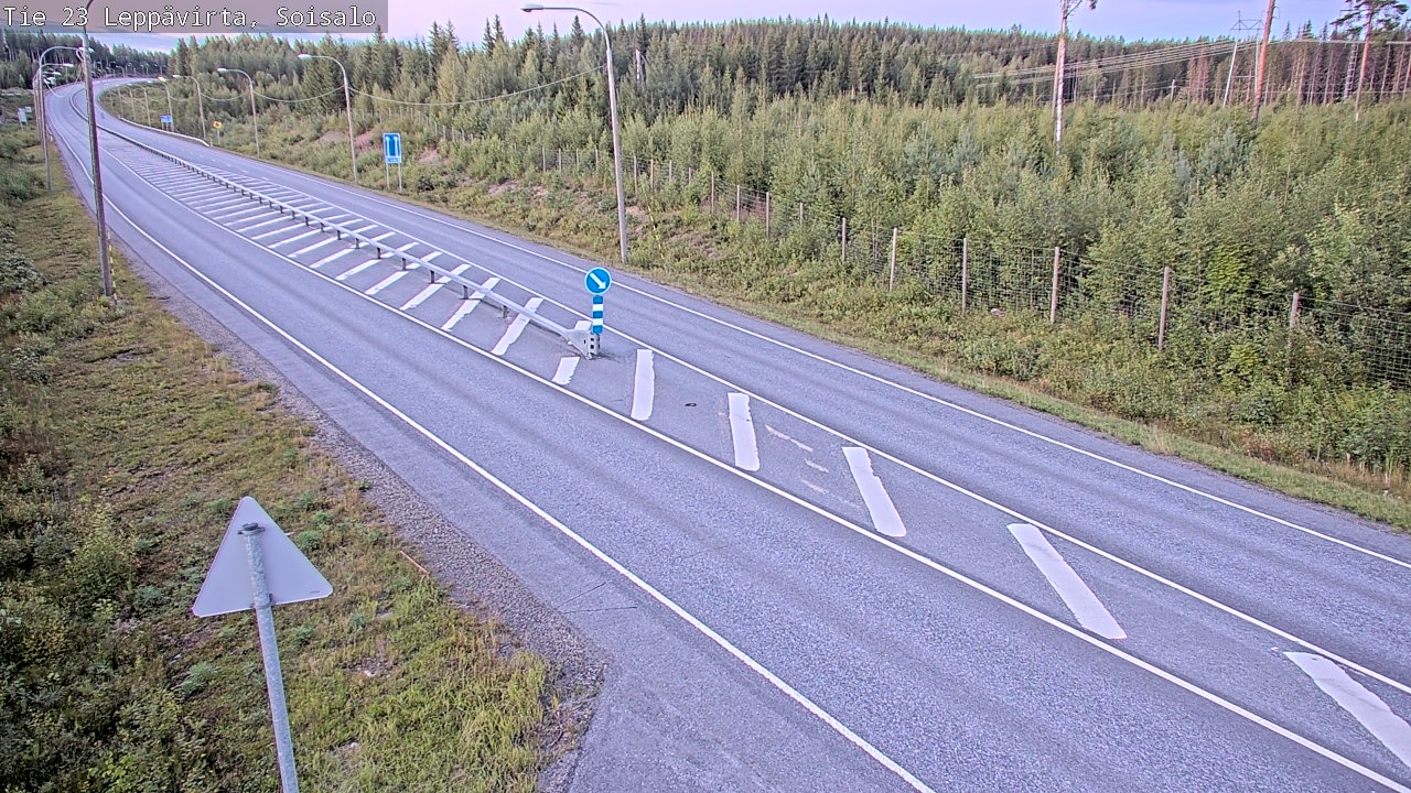 Kelikamerat Kuva Tie 23 Leppävirta, Soisalo, Leppävirta, Pohjois-Savo