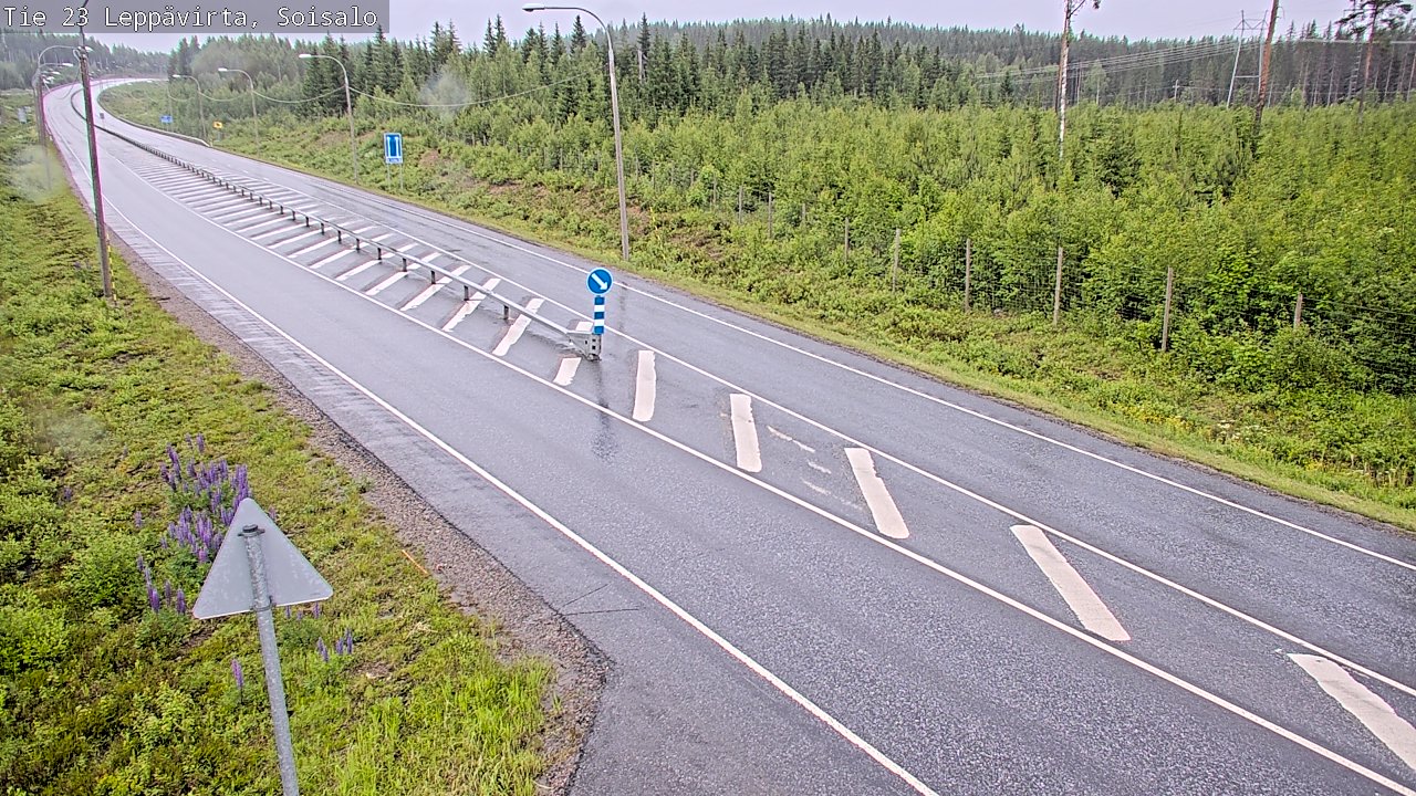 Kelikamerat Kuva Tie 23 Leppävirta, Soisalo, Leppävirta, Pohjois-Savo