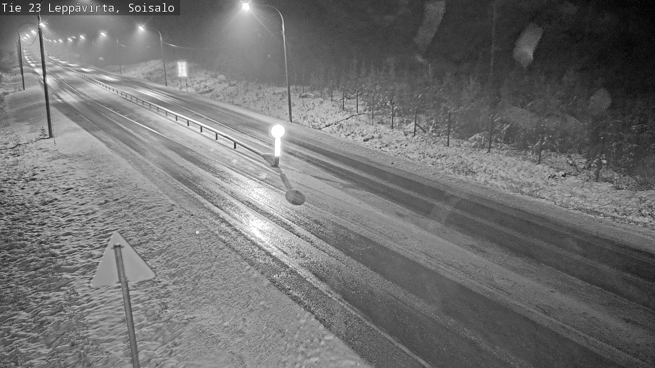 Weather Camera Image Road 23 Leppävirta, Soisalo, Leppävirta, Pohjois-Savo