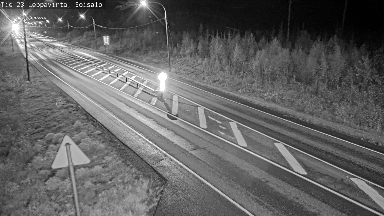 Weather Camera Image Road 23 Leppävirta, Soisalo, Leppävirta, Pohjois-Savo