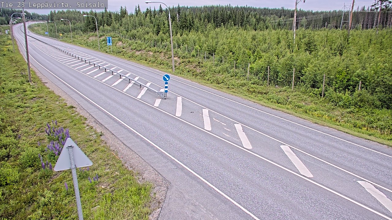 Kelikamerat Kuva Tie 23 Leppävirta, Soisalo, Leppävirta, Pohjois-Savo