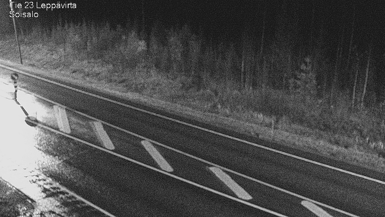 Weather Camera Image Road 23 Leppävirta, Soisalo, Leppävirta, Pohjois-Savo