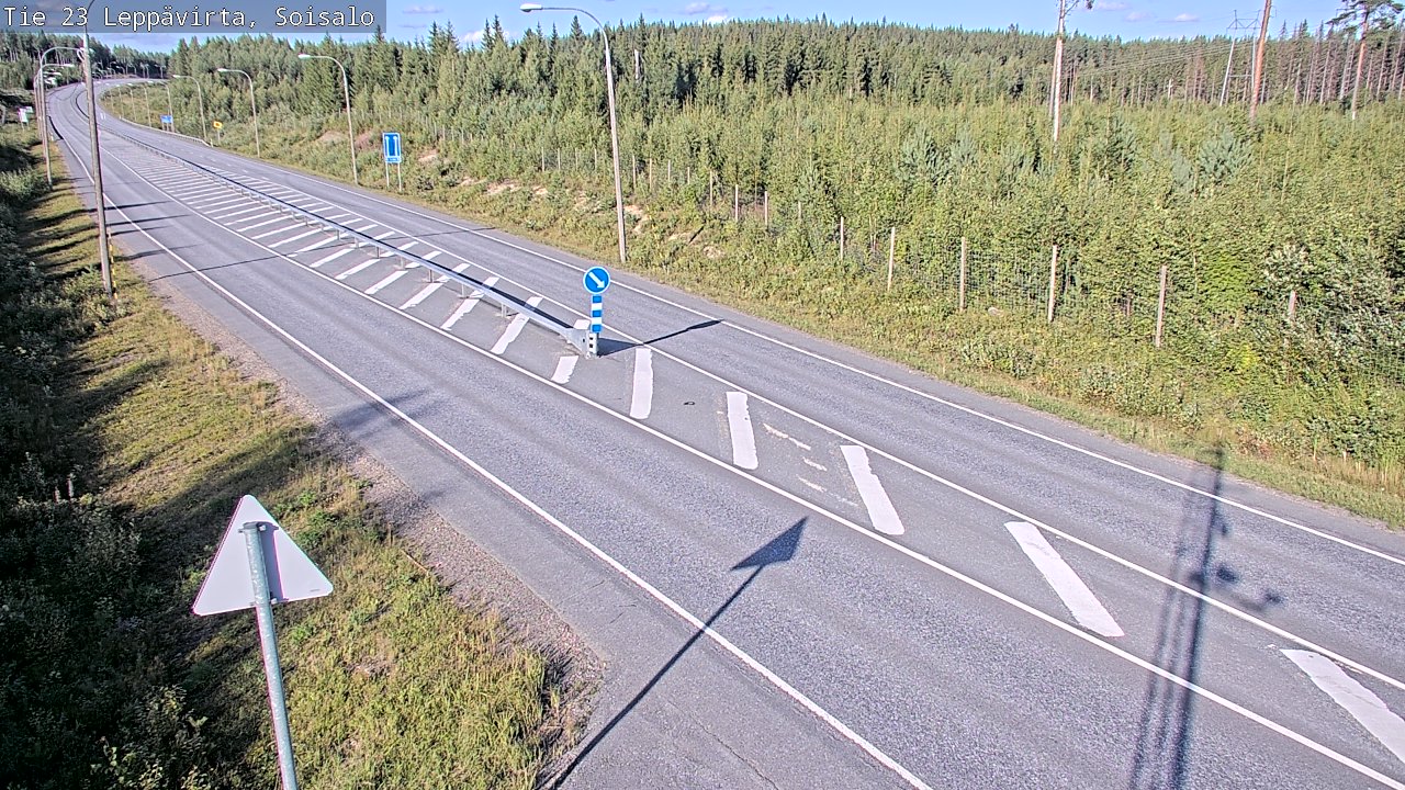 Kelikamerat Kuva Tie 23 Leppävirta, Soisalo, Leppävirta, Pohjois-Savo