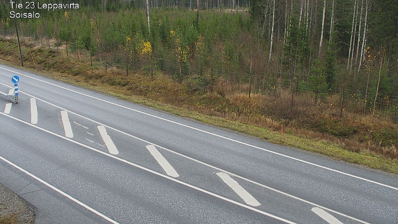 Weather Camera Image Väg 23 Leppävirta, Soisalo, Leppävirta, Pohjois-Savo