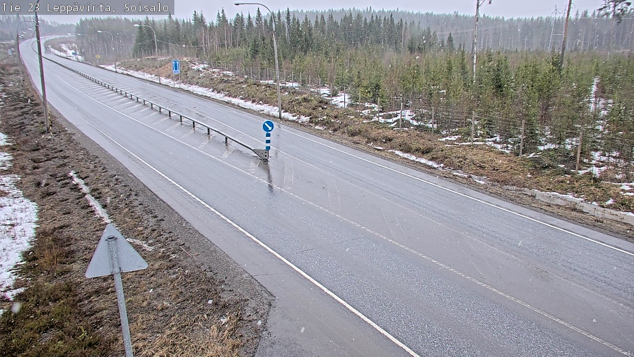 Kelikamerat Kuva Tie 23 Leppävirta, Soisalo, Leppävirta, Pohjois-Savo