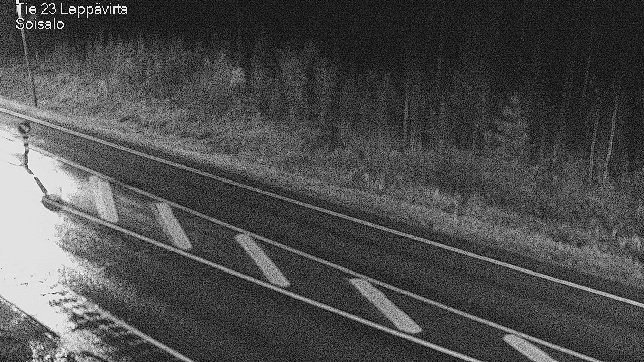 Weather Camera Image Road 23 Leppävirta, Soisalo, Leppävirta, Pohjois-Savo