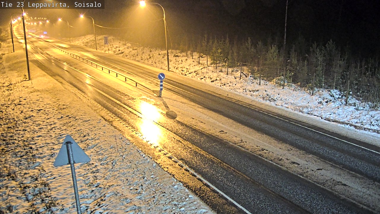 Weather Camera Image Road 23 Leppävirta, Soisalo, Leppävirta, Pohjois-Savo
