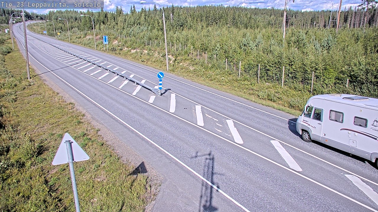 Kelikamerat Kuva Tie 23 Leppävirta, Soisalo, Leppävirta, Pohjois-Savo