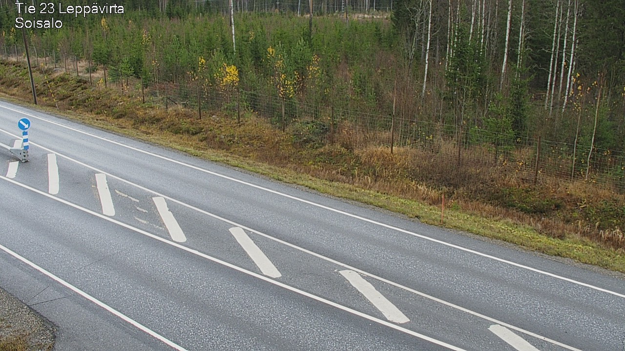 Weather Camera Image Väg 23 Leppävirta, Soisalo, Leppävirta, Pohjois-Savo