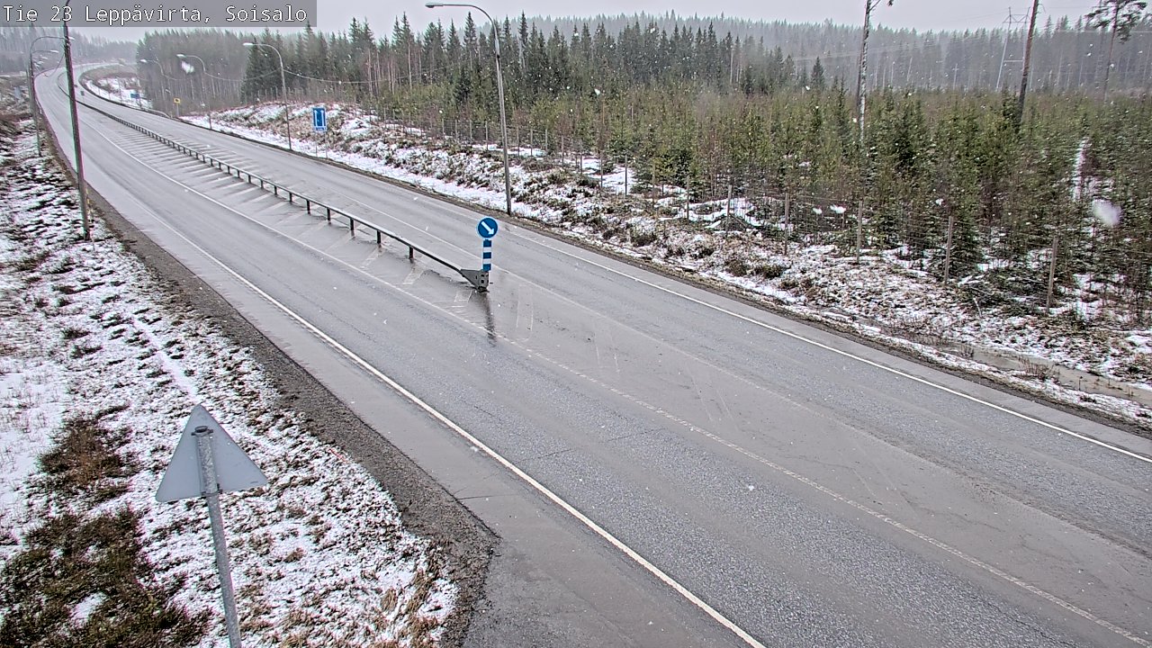 Kelikamerat Kuva Tie 23 Leppävirta, Soisalo, Leppävirta, Pohjois-Savo