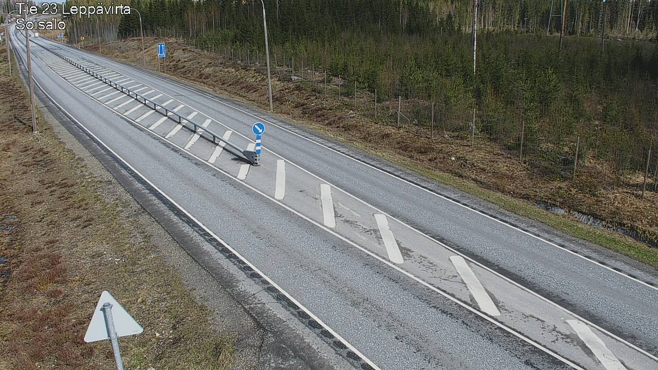 Weather Camera Image Väg 23 Leppävirta, Soisalo, Leppävirta, Pohjois-Savo