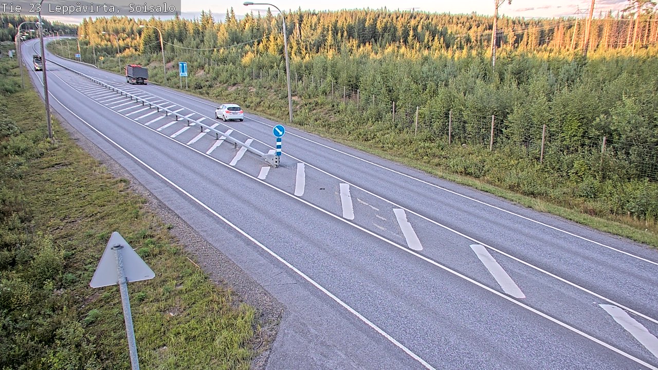 Kelikamerat Kuva Tie 23 Leppävirta, Soisalo, Leppävirta, Pohjois-Savo
