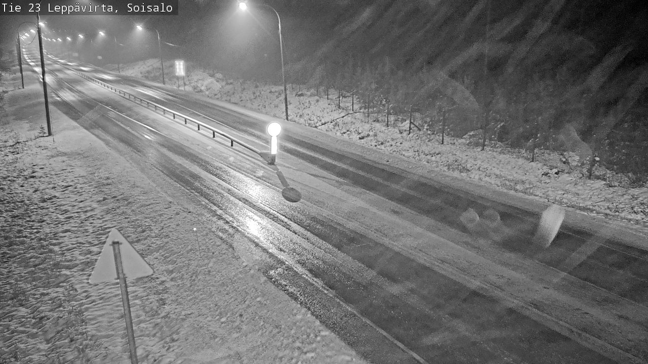 Weather Camera Image Road 23 Leppävirta, Soisalo, Leppävirta, Pohjois-Savo