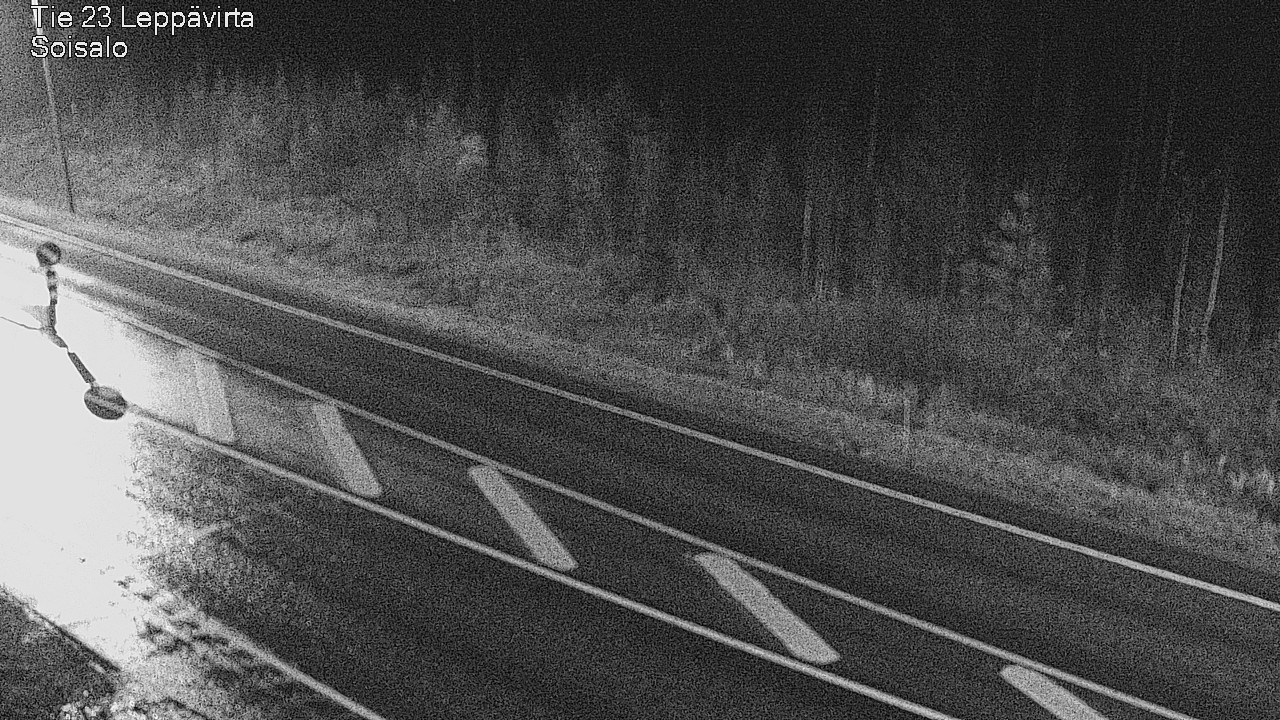 Weather Camera Image Road 23 Leppävirta, Soisalo, Leppävirta, Pohjois-Savo