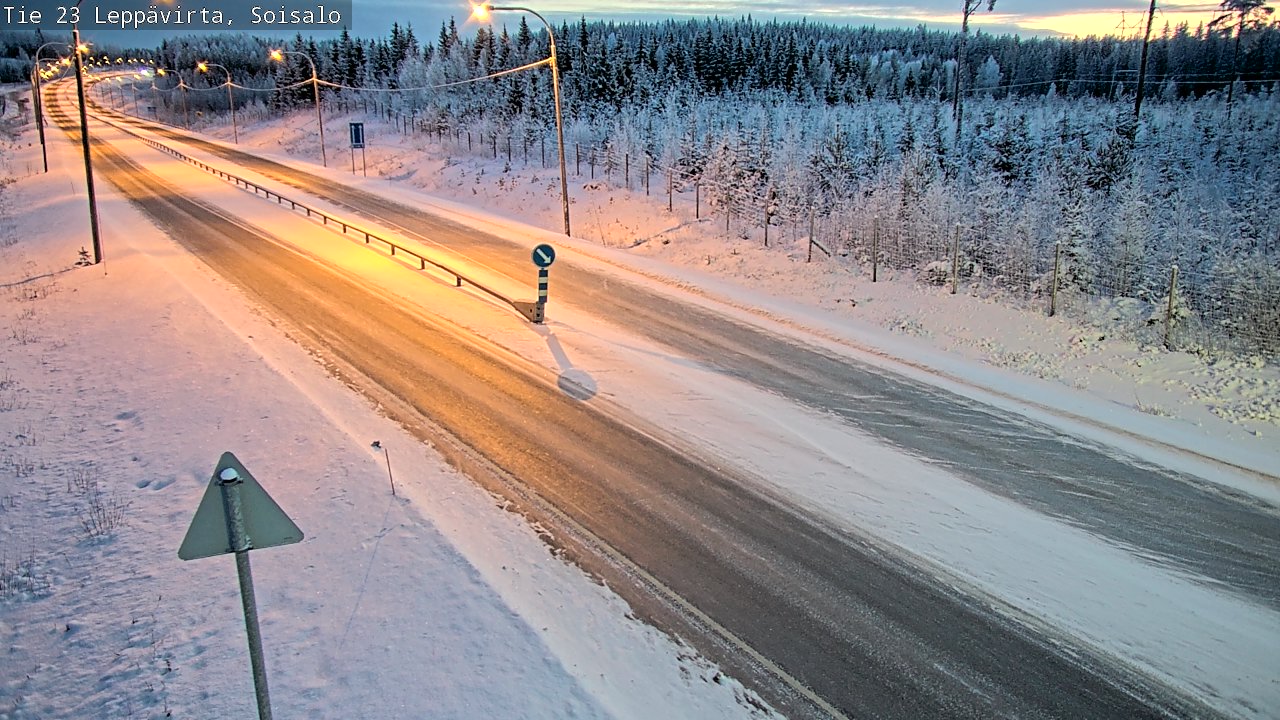 Kelikamerat Kuva Tie 23 Leppävirta, Soisalo, Leppävirta, Pohjois-Savo