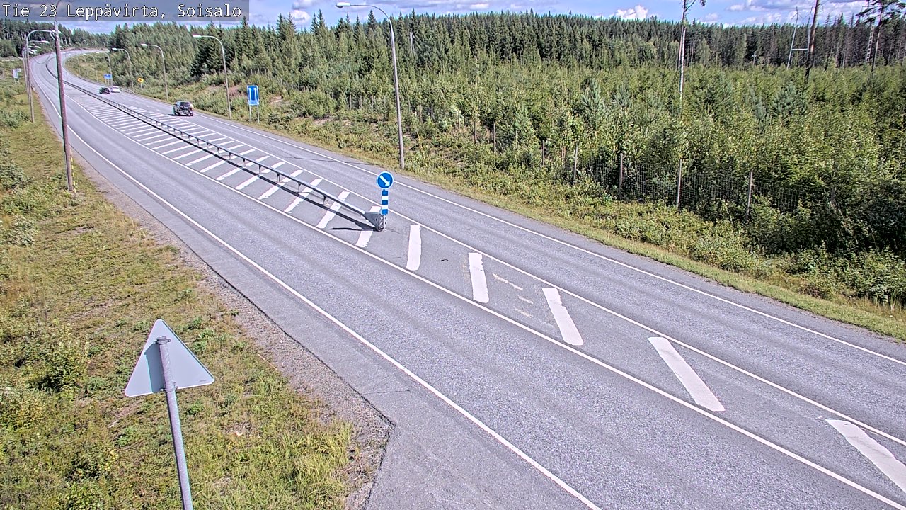 Kelikamerat Kuva Tie 23 Leppävirta, Soisalo, Leppävirta, Pohjois-Savo