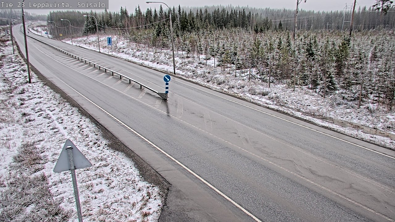 Kelikamerat Kuva Tie 23 Leppävirta, Soisalo, Leppävirta, Pohjois-Savo