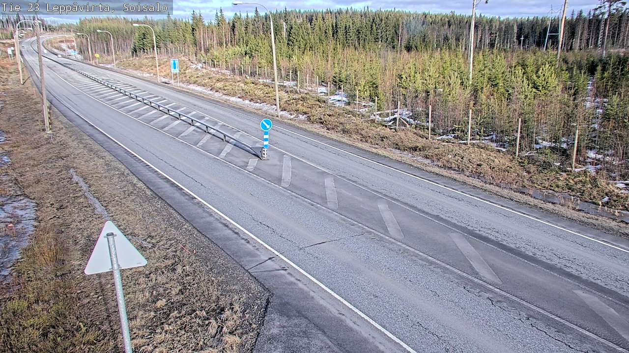 Kelikamerat Kuva Tie 23 Leppävirta, Soisalo, Leppävirta, Pohjois-Savo