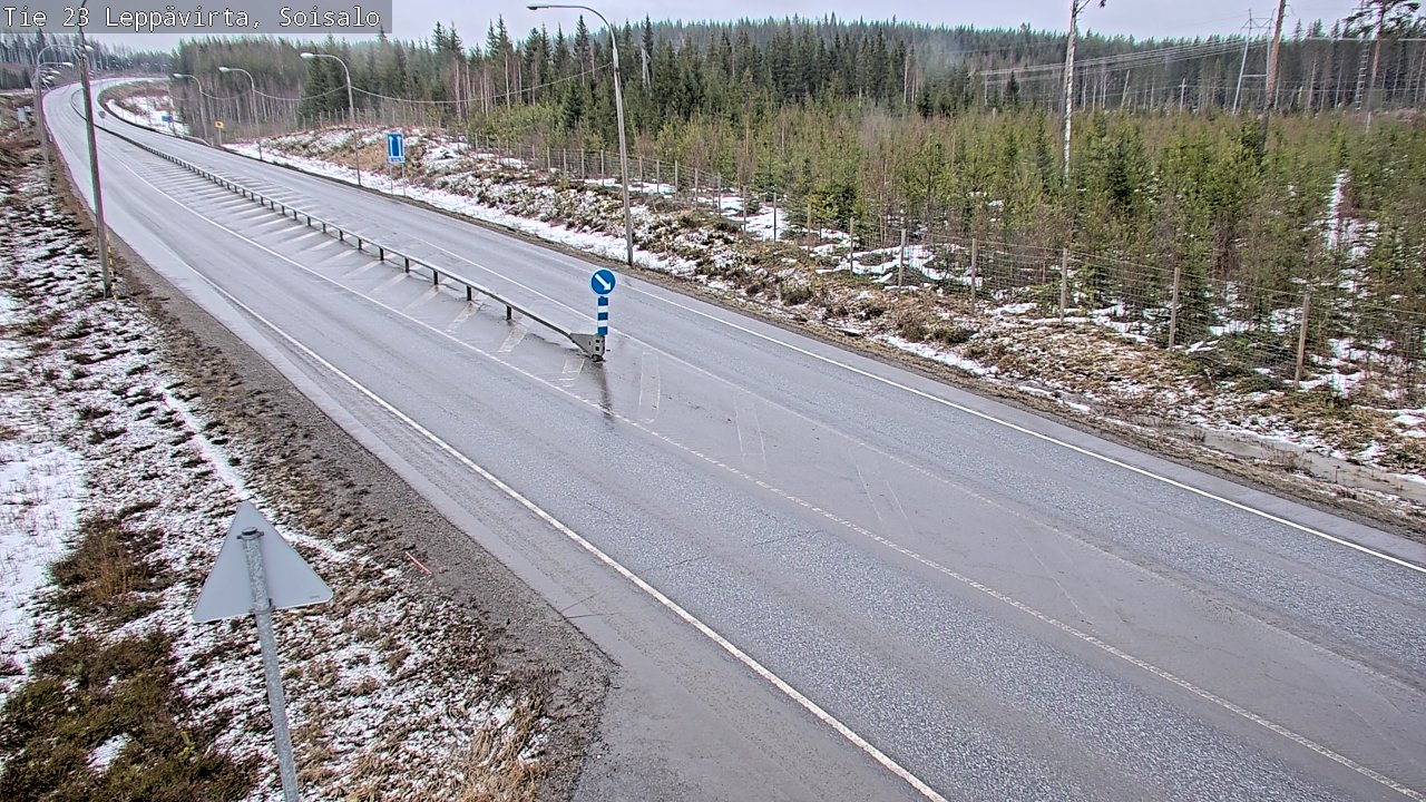 Kelikamerat Kuva Tie 23 Leppävirta, Soisalo, Leppävirta, Pohjois-Savo
