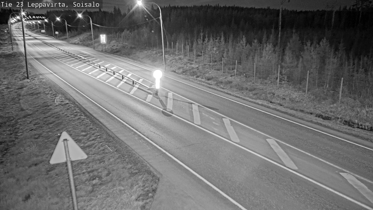 Weather Camera Image Väg 23 Leppävirta, Soisalo, Leppävirta, Pohjois-Savo