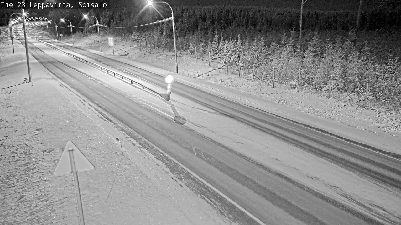 Weather Camera Image Väg 23 Leppävirta, Soisalo, Leppävirta, Pohjois-Savo