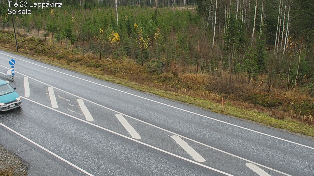 Weather Camera Image Väg 23 Leppävirta, Soisalo, Leppävirta, Pohjois-Savo