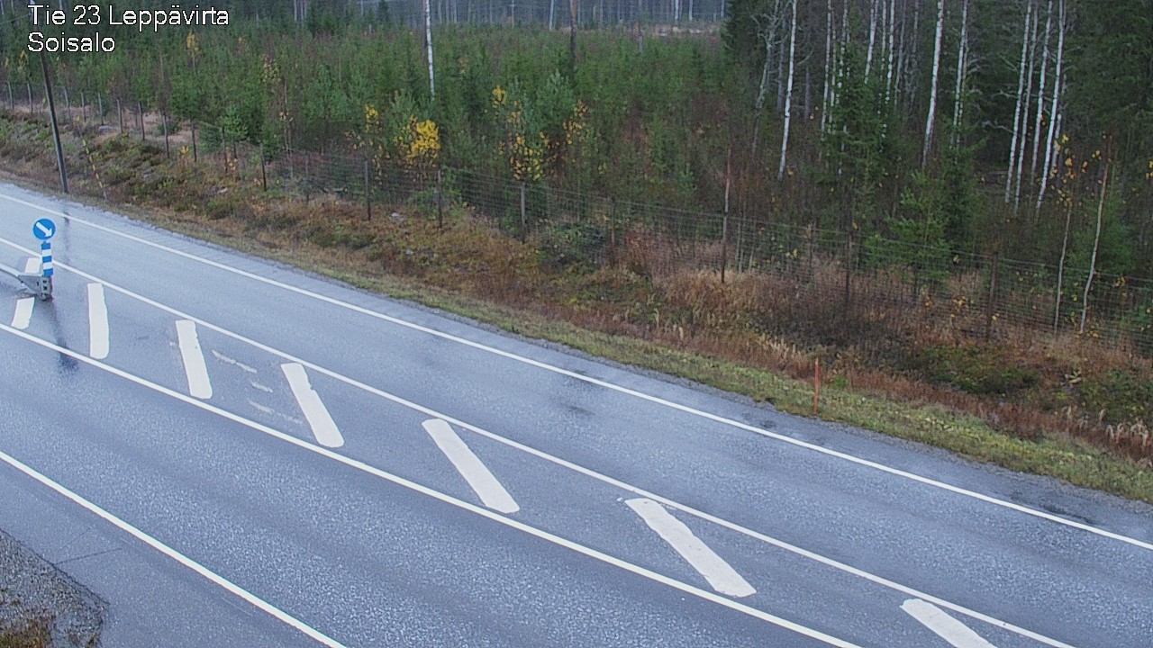 Weather Camera Image Väg 23 Leppävirta, Soisalo, Leppävirta, Pohjois-Savo