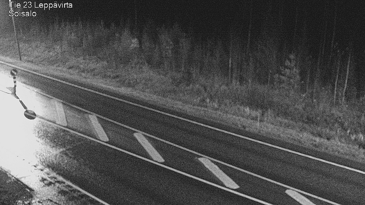 Weather Camera Image Road 23 Leppävirta, Soisalo, Leppävirta, Pohjois-Savo