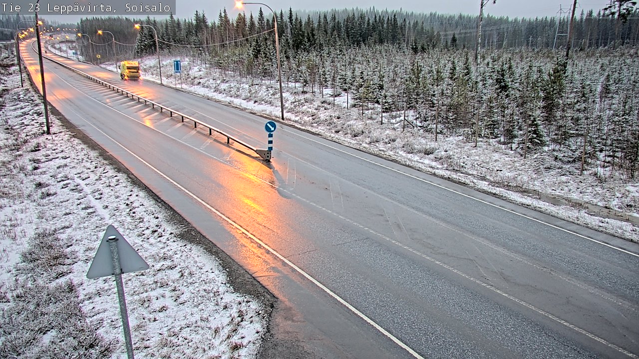 Kelikamerat Kuva Tie 23 Leppävirta, Soisalo, Leppävirta, Pohjois-Savo