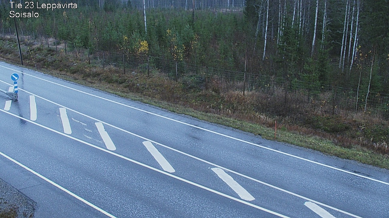 Weather Camera Image Väg 23 Leppävirta, Soisalo, Leppävirta, Pohjois-Savo