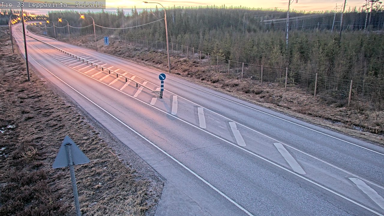Kelikamerat Kuva Tie 23 Leppävirta, Soisalo, Leppävirta, Pohjois-Savo