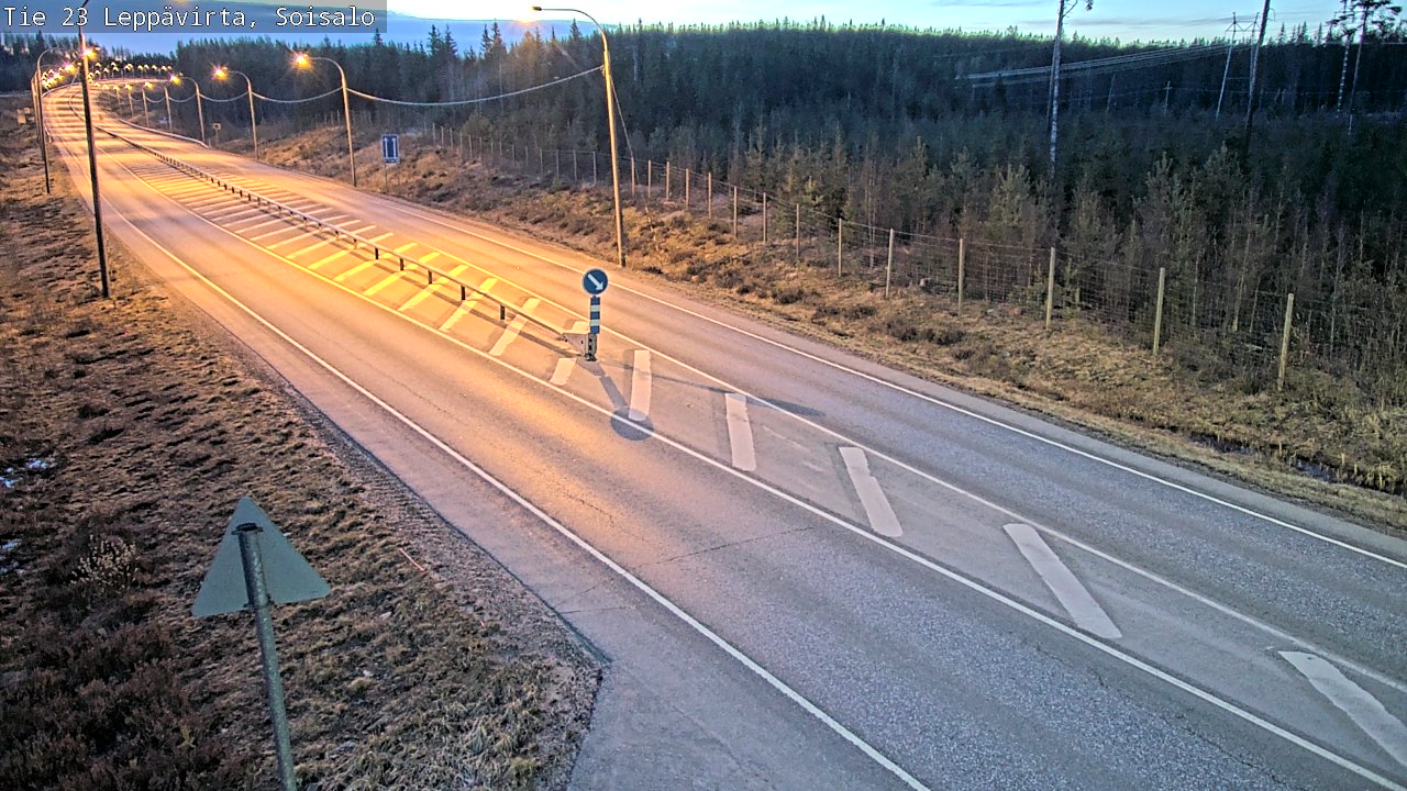 Kelikamerat Kuva Tie 23 Leppävirta, Soisalo, Leppävirta, Pohjois-Savo