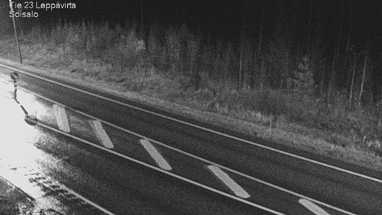 Weather Camera Image Road 23 Leppävirta, Soisalo, Leppävirta, Pohjois-Savo