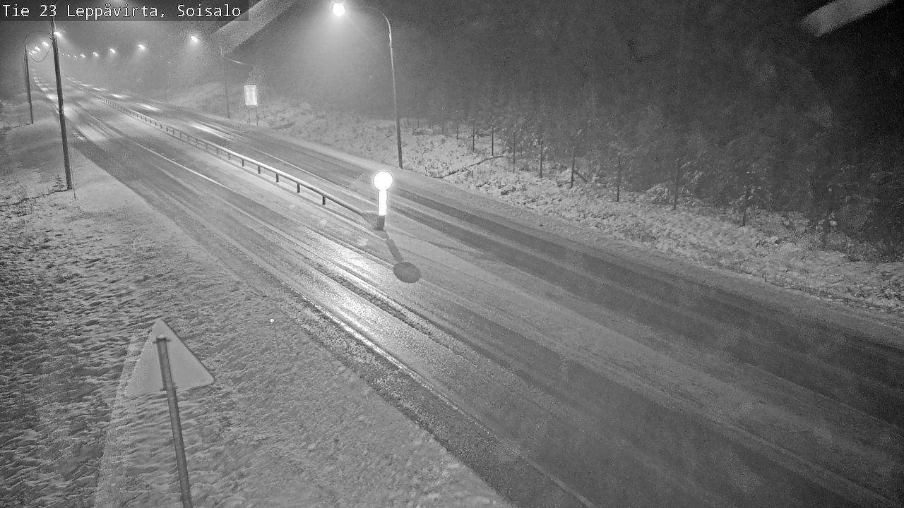 Weather Camera Image Road 23 Leppävirta, Soisalo, Leppävirta, Pohjois-Savo