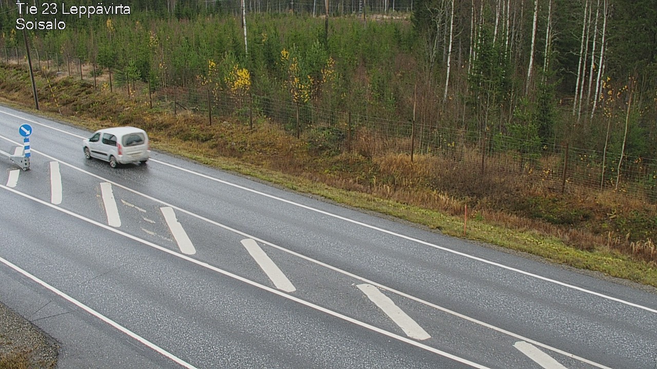 Weather Camera Image Väg 23 Leppävirta, Soisalo, Leppävirta, Pohjois-Savo