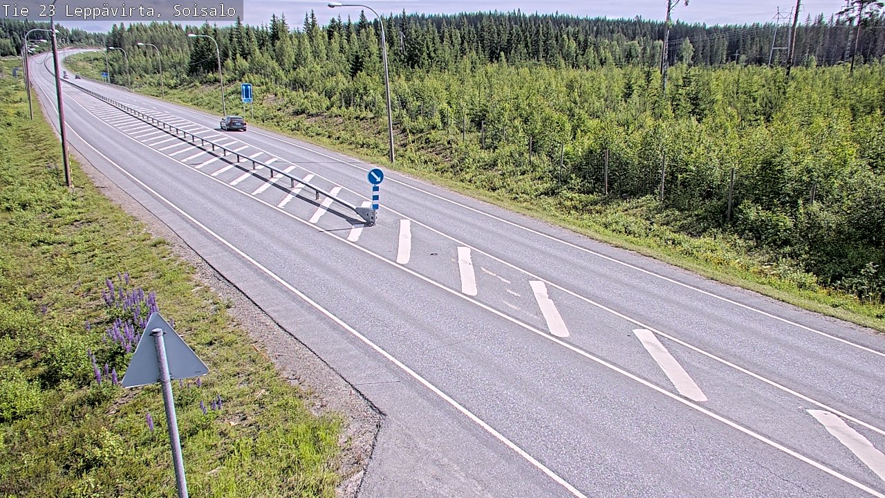 Kelikamerat Kuva Tie 23 Leppävirta, Soisalo, Leppävirta, Pohjois-Savo