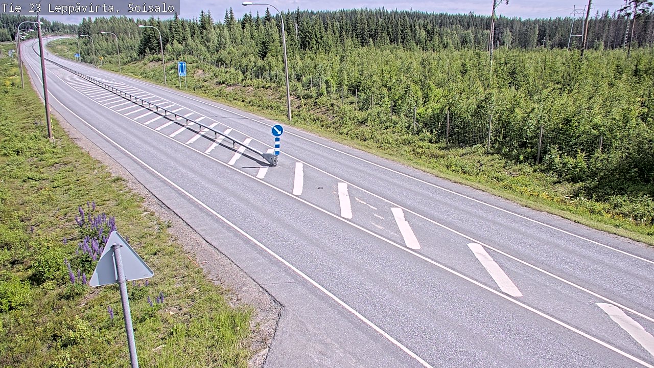 Kelikamerat Kuva Tie 23 Leppävirta, Soisalo, Leppävirta, Pohjois-Savo