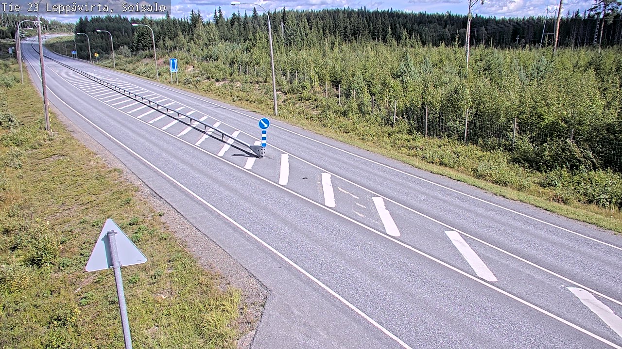 Kelikamerat Kuva Tie 23 Leppävirta, Soisalo, Leppävirta, Pohjois-Savo