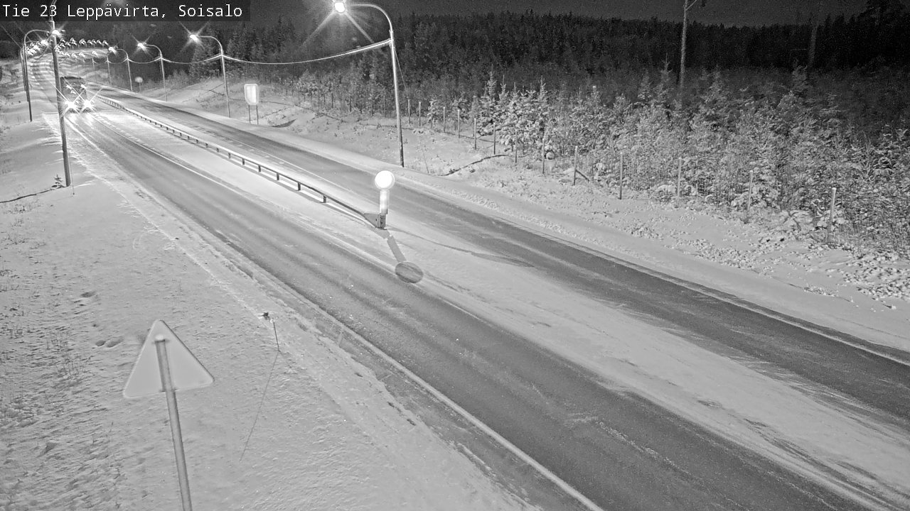 Weather Camera Image Road 23 Leppävirta, Soisalo, Leppävirta, Pohjois-Savo