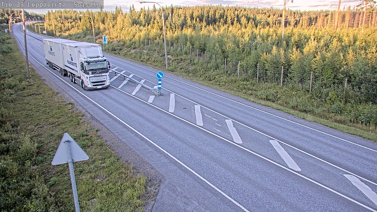 Kelikamerat Kuva Tie 23 Leppävirta, Soisalo, Leppävirta, Pohjois-Savo