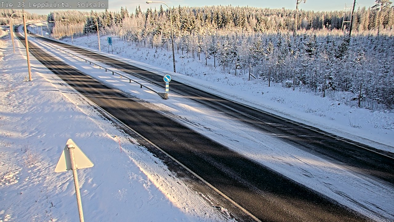Kelikamerat Kuva Tie 23 Leppävirta, Soisalo, Leppävirta, Pohjois-Savo