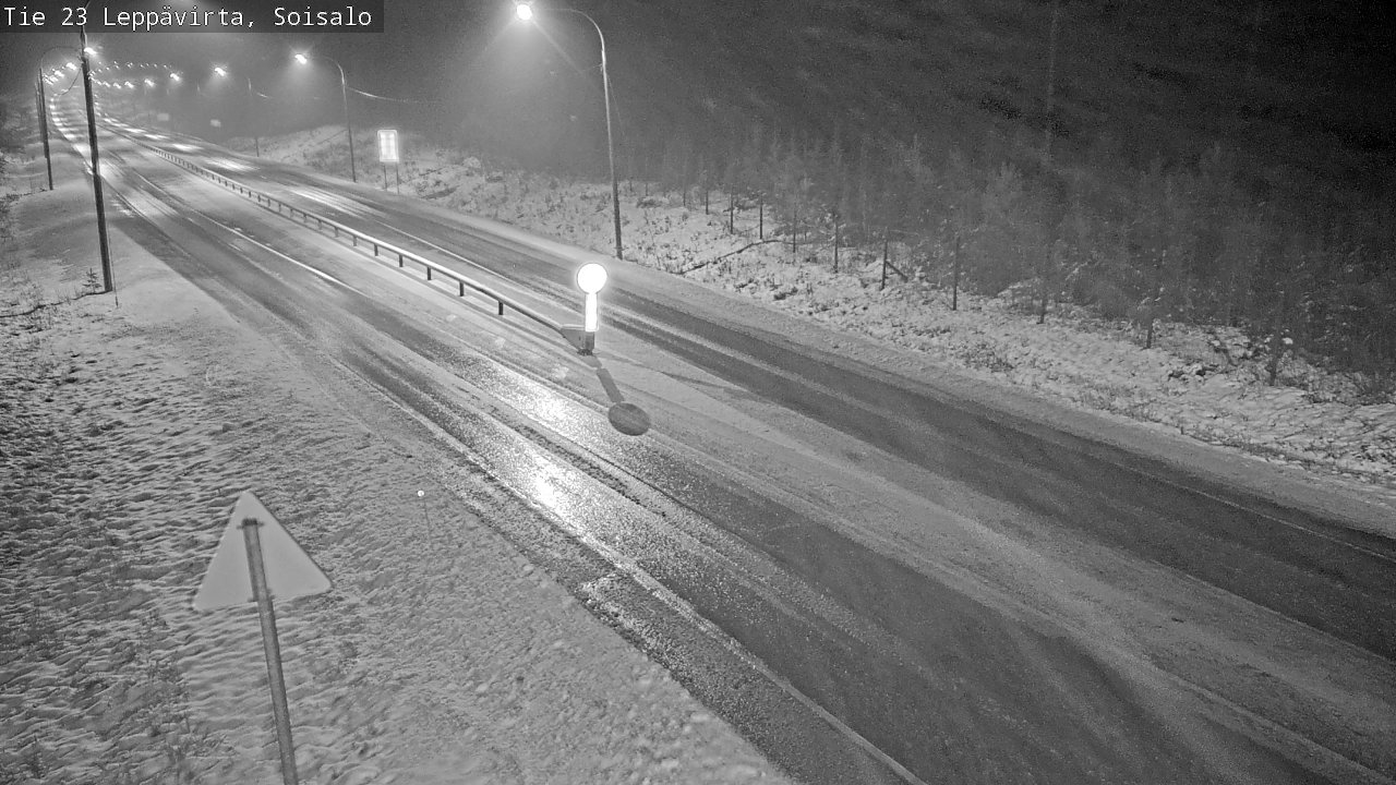 Weather Camera Image Road 23 Leppävirta, Soisalo, Leppävirta, Pohjois-Savo