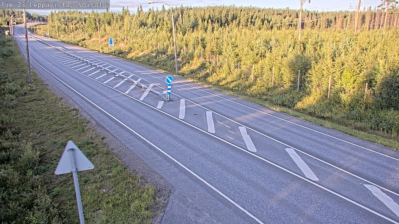 Kelikamerat Kuva Tie 23 Leppävirta, Soisalo, Leppävirta, Pohjois-Savo
