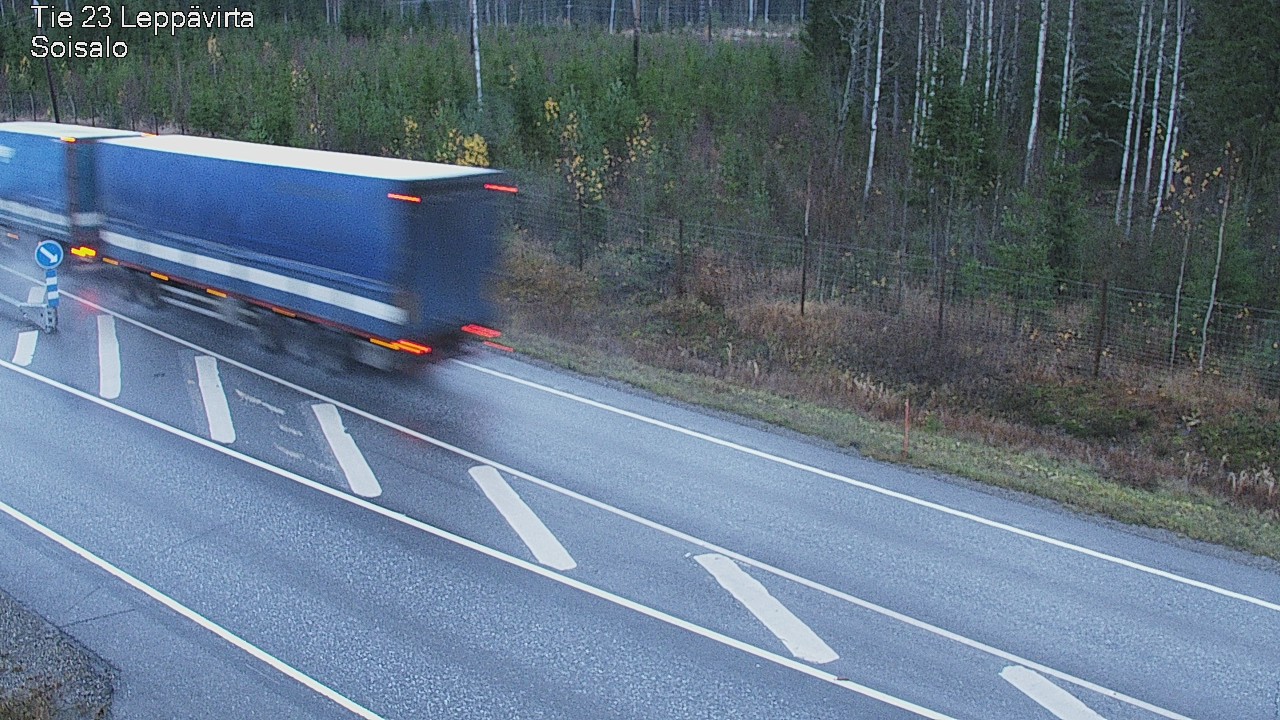 Weather Camera Image Väg 23 Leppävirta, Soisalo, Leppävirta, Pohjois-Savo