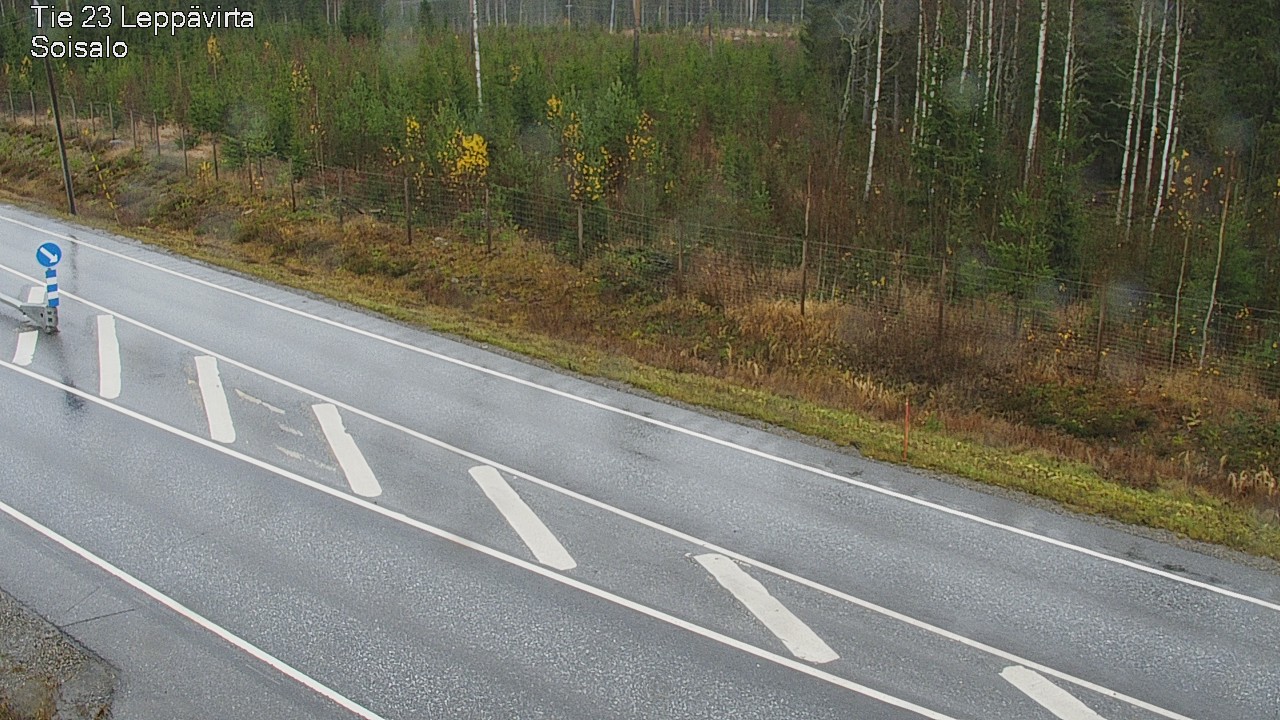 Weather Camera Image Väg 23 Leppävirta, Soisalo, Leppävirta, Pohjois-Savo